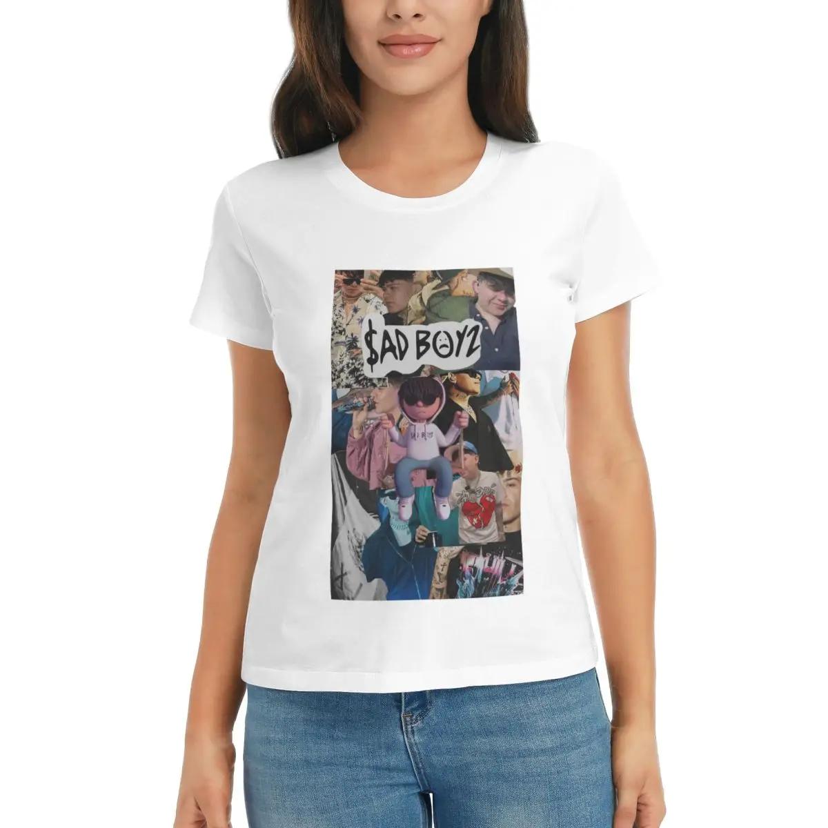 

Women TShirt Junior H Merch Sad Boyz Summer Short Sleeve Tees ONeck Cotton T Shirts Clothes Tops Streetwear S