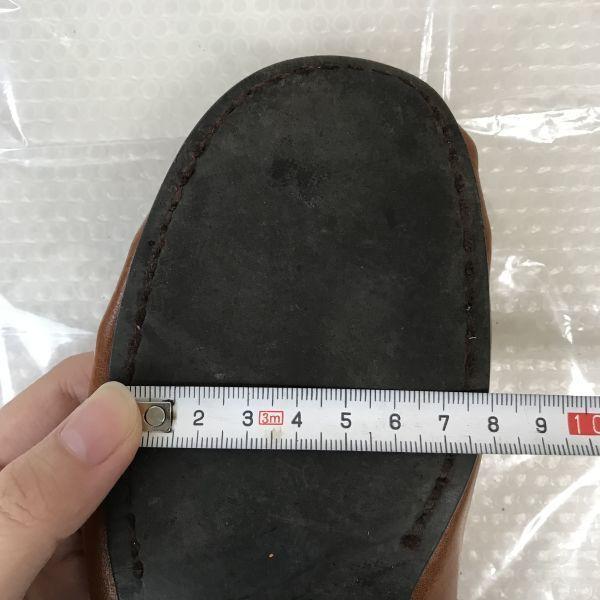 TSUMORI CHISATO Leder Ballerinas Sandalen Damen 23.5 Braun Kleiderschuhe(GEBRAUCHT)