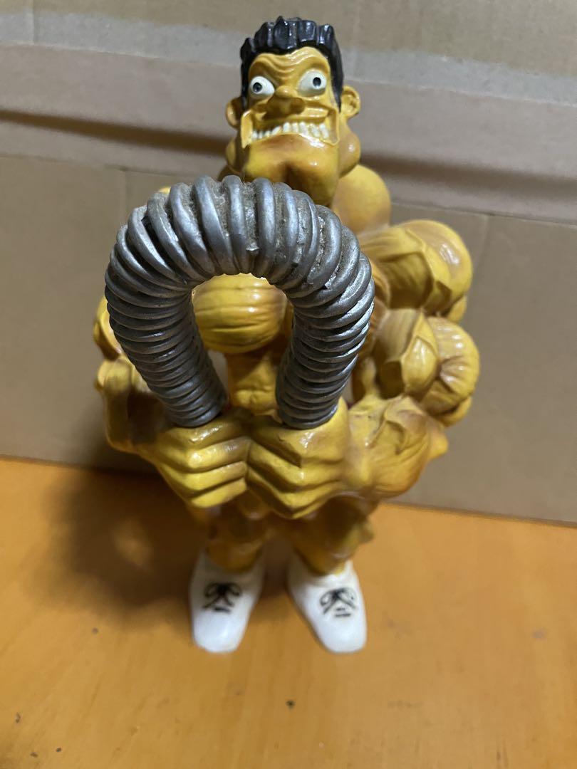 

[USED] Muscle figure with dumbbells, approx. 20cm