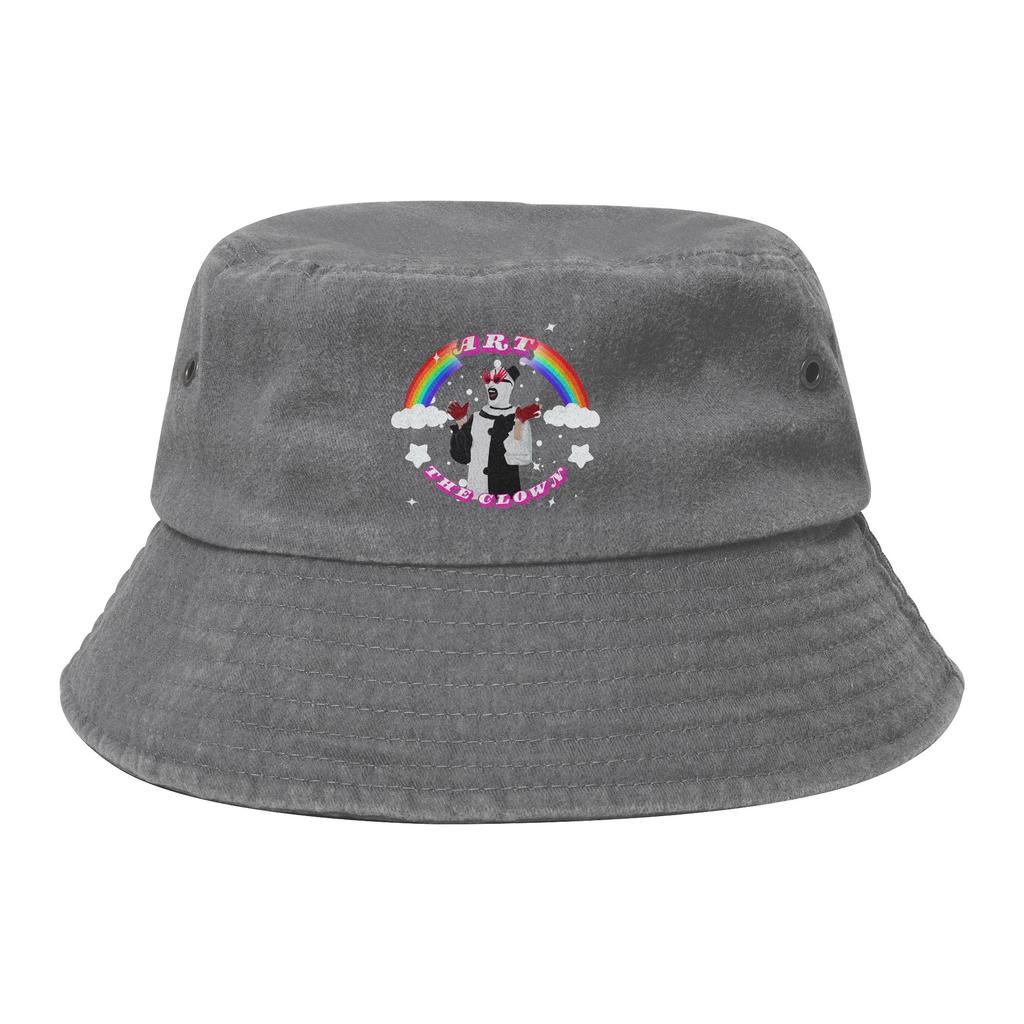 Art The Clown Terrifier Bucket Hat for Women Unisex Field Hat Style Foldable for Camping Fishing FisherUnisex Hat Session Hat