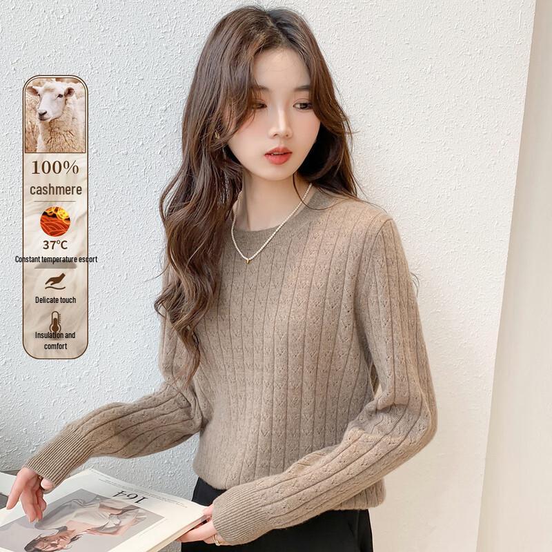 

Mocana Women s Cashmere Crewneck Sweater XL