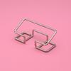 Metal Card Display Holder Rustproof Card Organizer Business Card Holder  Desktop Accessories