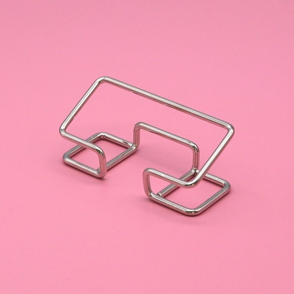 Metal Card Display Holder Rustproof Card Organizer Business Card Holder  Desktop Accessories