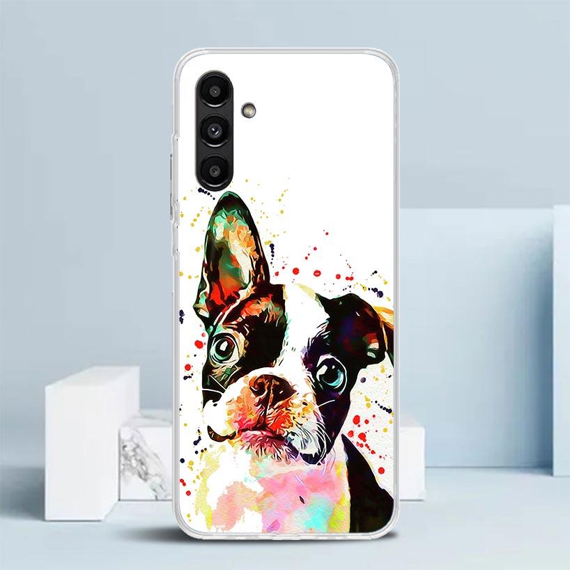 

French Bulldog Dog Pug Phone Case For Samsung Galaxy A17 A37 A57 A16 A15 A14 A13 A56 A55 A54 A53 A36 A35 A34 A33 A26 A25 A24 A23 Samsung A34
