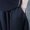 Yamamoto Wide-Leg Skirt Pants: Loose-Fit, Irregular Flare, Japanese-Inspired Casual Wear for Boys