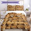 3PC Custom Name Lion Family Portrait bedding,soft and breathable,2D flat print,room decor.,Poster Three-piece set,Soccer Three-piece set,Art,Poster,So