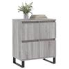 VidaXL Buffet Sonoma gris 60x35x70 cm Bois d'ingénierie 831226