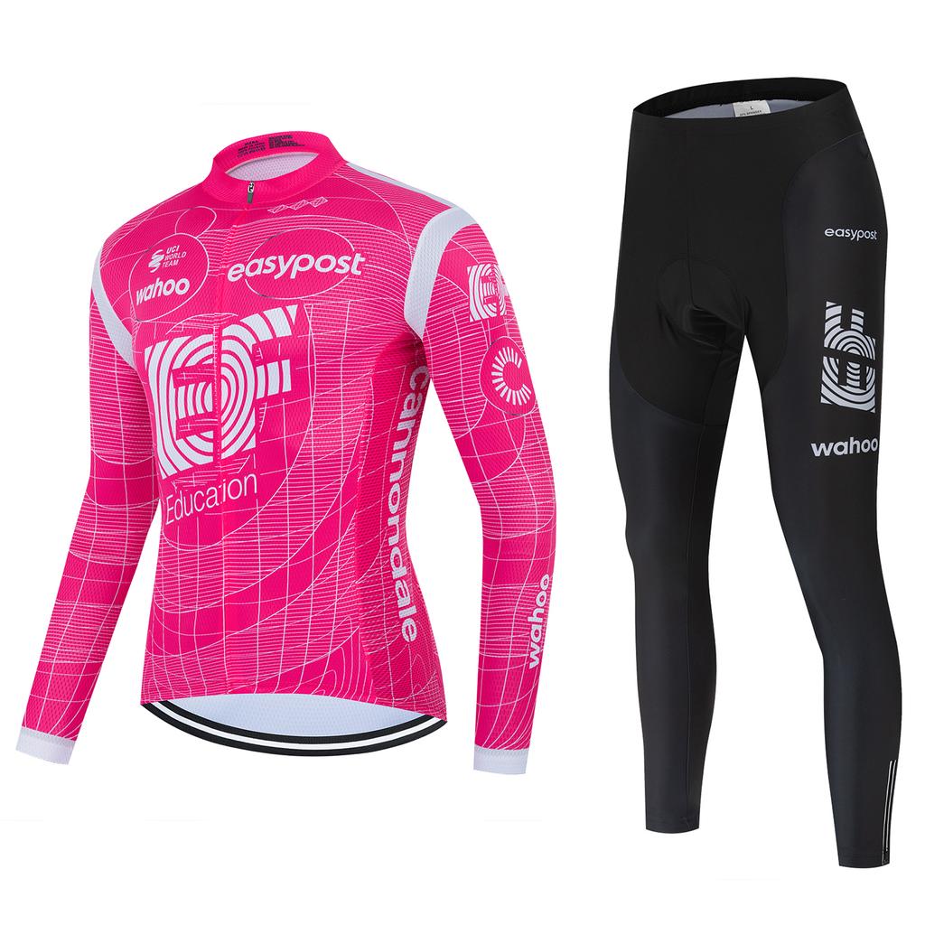 2026 Nuevo Traje de Ciclismo de Manga Larga Primavera y Verano Tour de Francia Bicicleta de Carretera Secado Rápido Transpirable Traje de Ciclismo