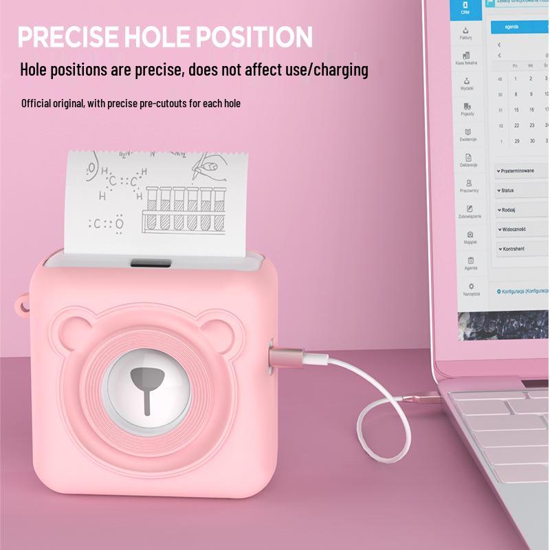 Peripage A6 Transparent Silicone Protective Case