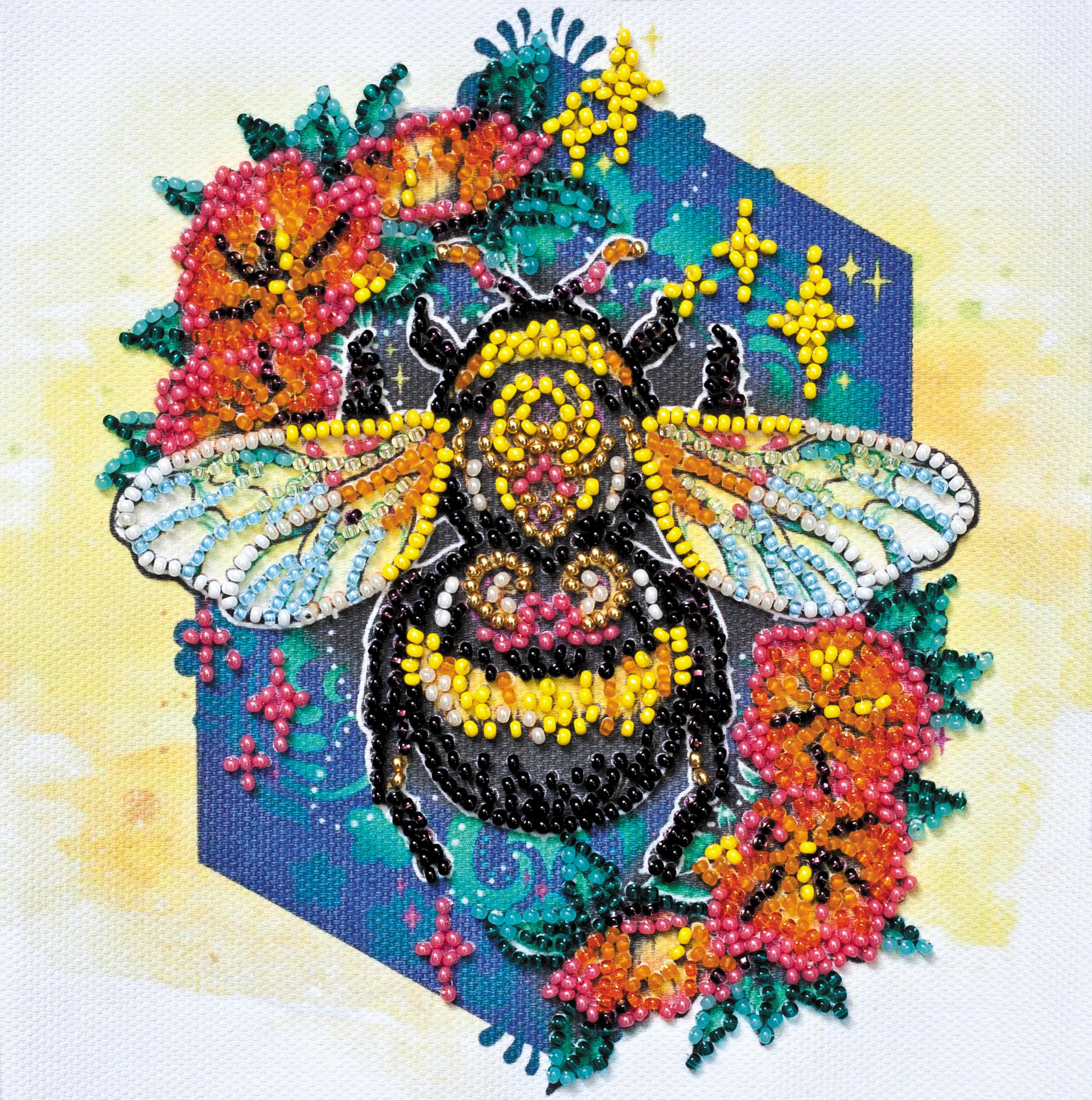 

Набір-міні для вишивання бісером на натуральному художньому холсті Абрис Арт 150x150mm Sweet 150x150mm