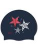 SENTI [Sc-2620] Star Stitch Nv Silicone Swim Cap