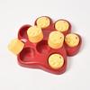 Dog Treat Dispenser Toy Puzzle Feeder with Anti-Slip Bottom Pet Food Dispensing Enrichment Toy for Puppy Small To Large Dogs Brain Training