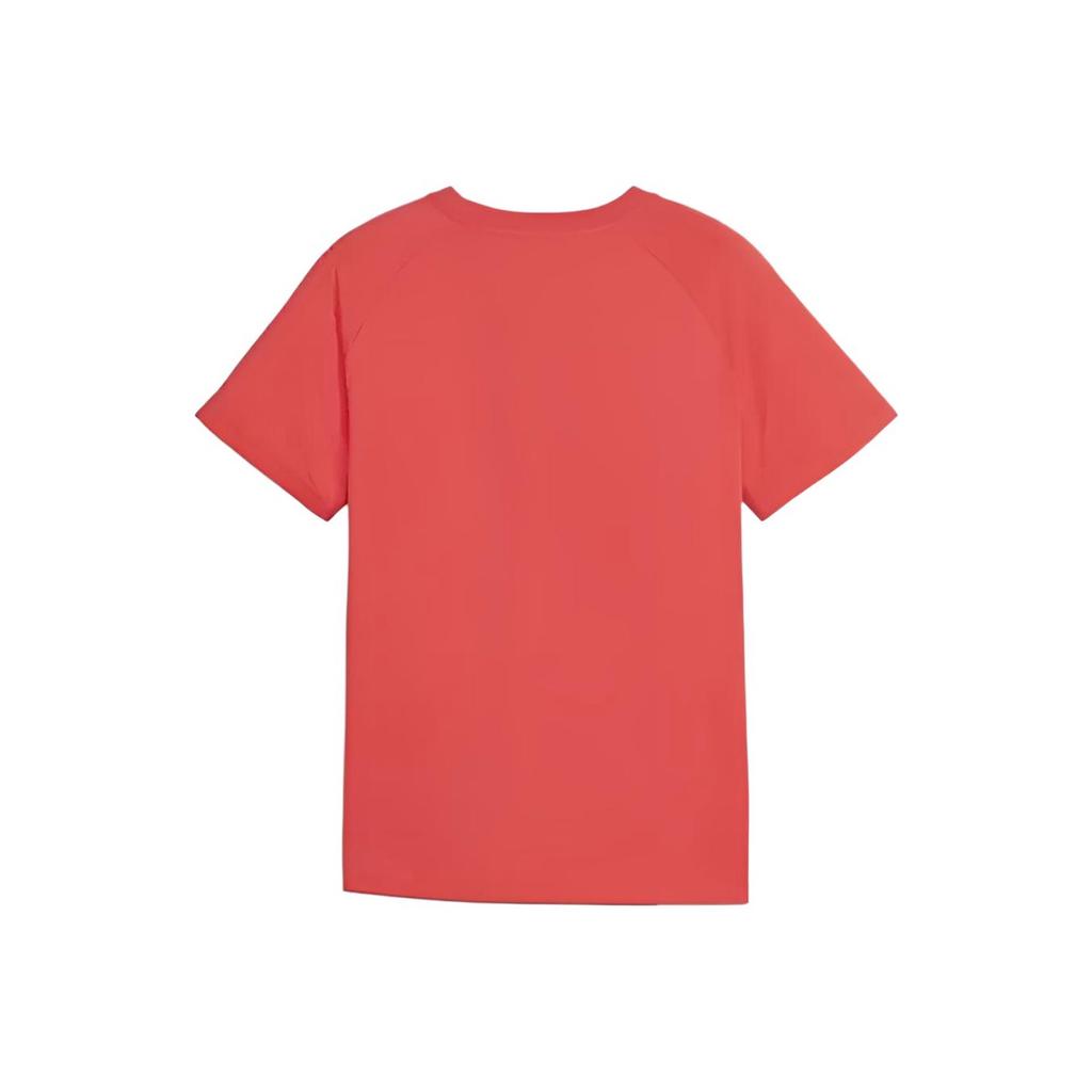 Puma Breathable Round Neck Short Sleeve T-Shirt Kids tops 679206-25