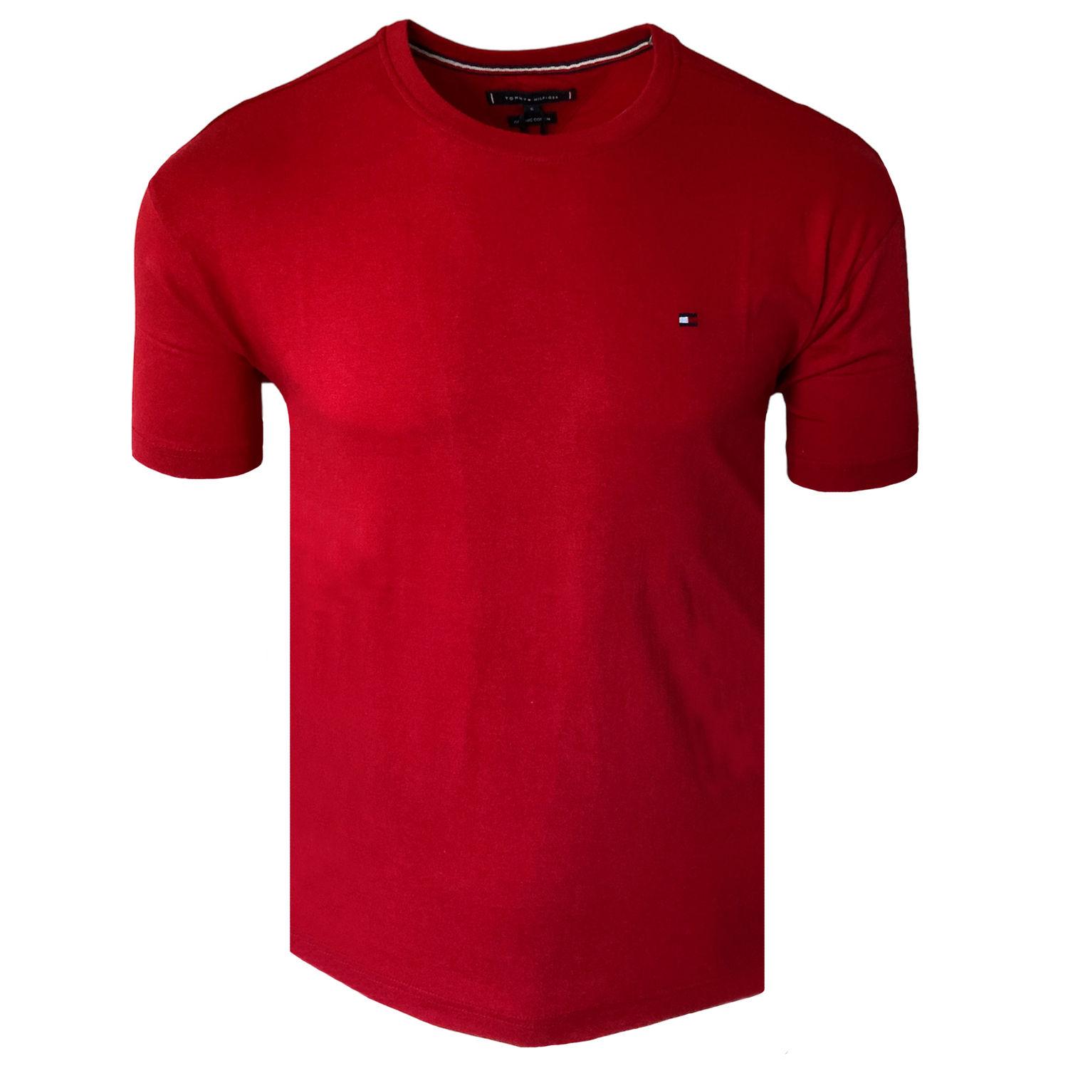 

Мужская футболка Tommy Hilfiger TH-1080 красная футболка