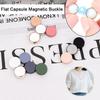 1Pair Zinc Alloy DIY Durable Fashionable Strong Adhesion Accessories Polished Uniform Color Magnetic Button Hidden Buttons
