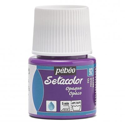 Pebeo Farba na textil Môže maľovať na tmavé textílie Seta Color Nepriehľadná farba 45ml Fig 92