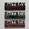 3D SHITBOX Edition Emblem ABS Car Badge Car Tail Trunk Side Body Stickers Vehicle Sticker Decal For Cars Trucks S