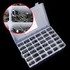 1000 Stück 36 Werte Elektrolytkondensator Sortiertes Kit 10V 50V 0,1uF bis 1000uF