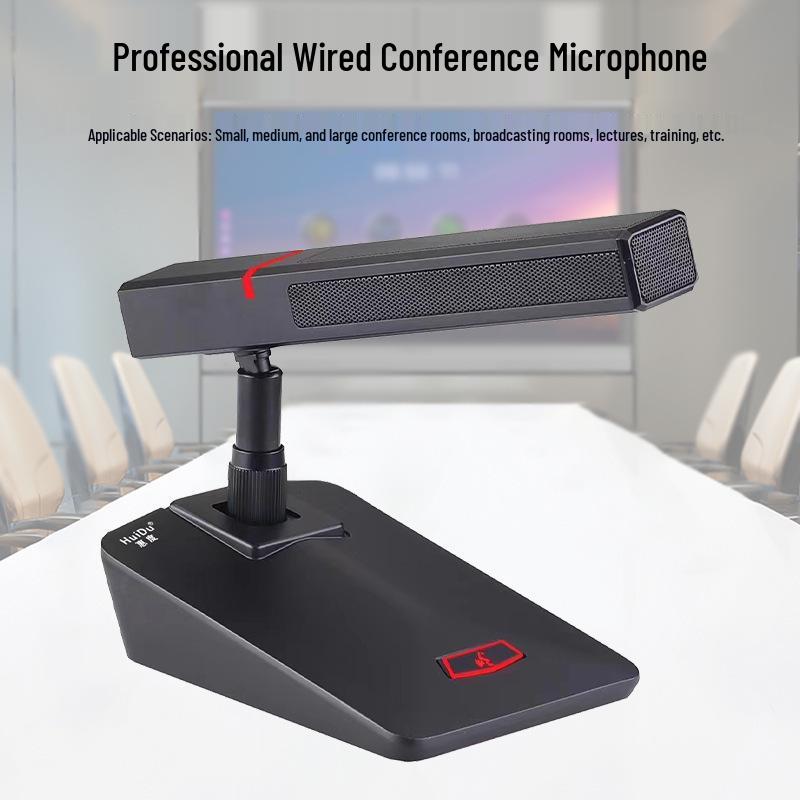 HuiDu DK-306 Pro Wired Cardioid Gooseneck Condenser Conference Microphone