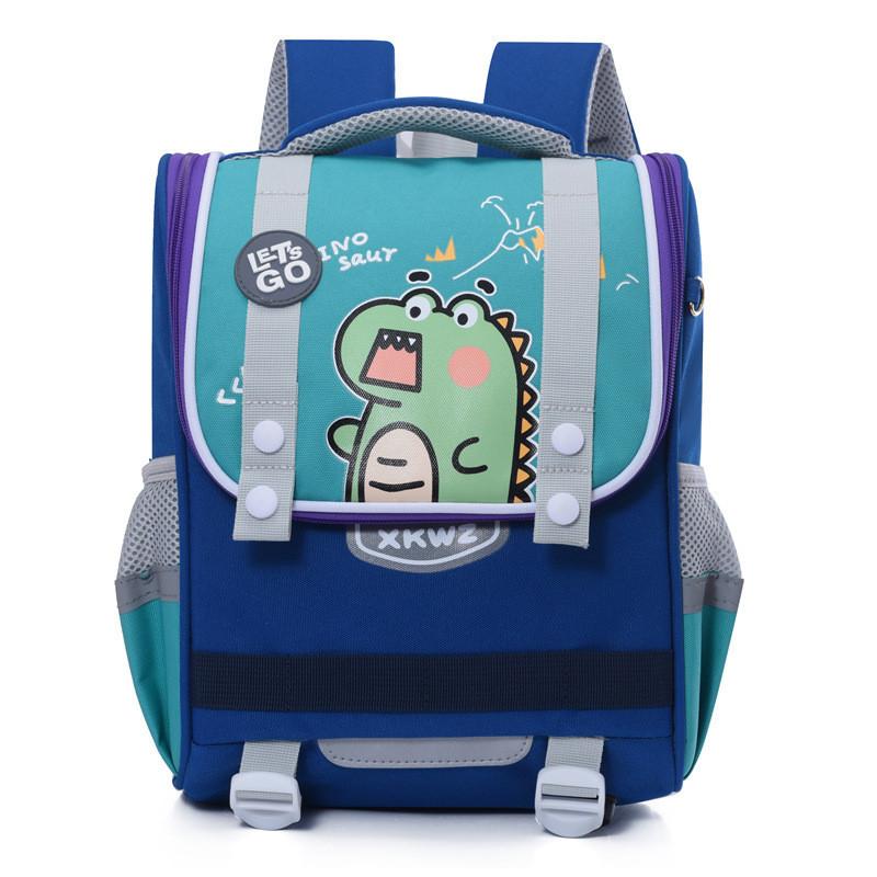 Adorable Cartoon Dinosaur And Bunny Backpack For Kids Oxford Fabric Lightweight