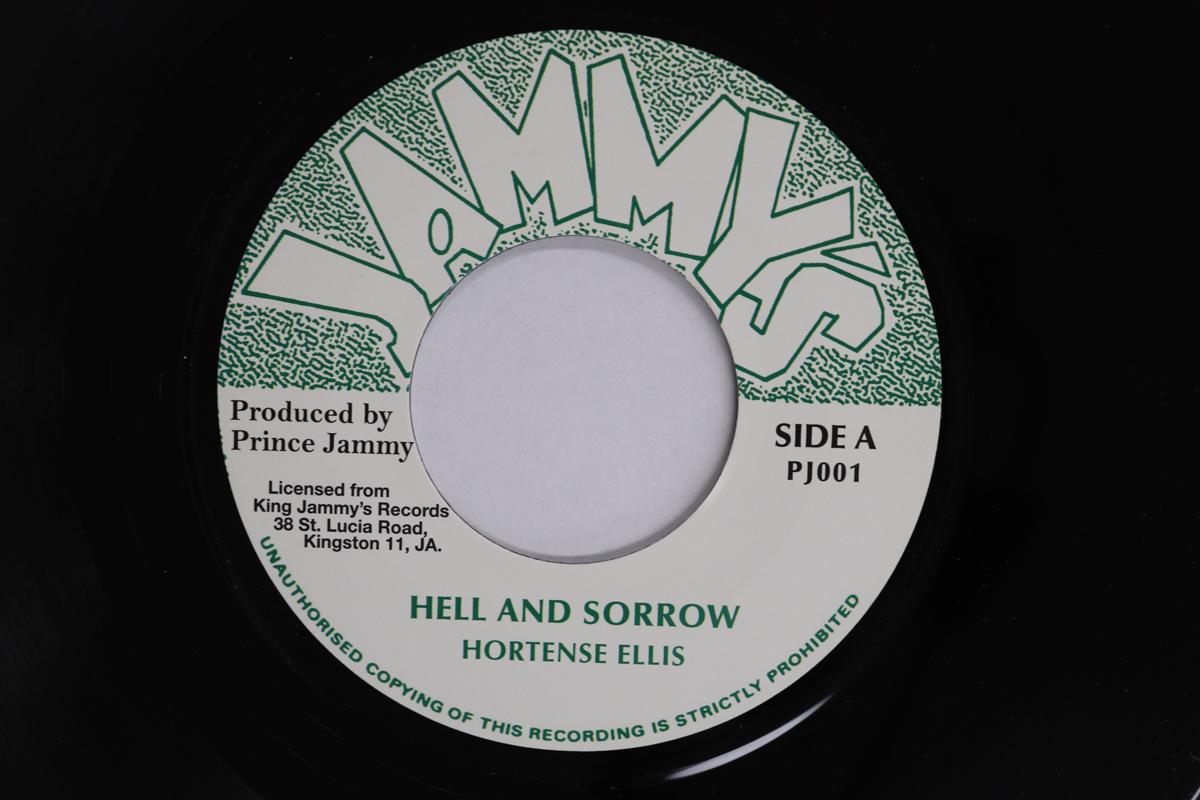 

7inch Record HORTENSE ELLIS Hell And Sorrow Repatriation Dub PJ001 JAMMYS RECORD 2016 UK Reggae Ska Dub Used