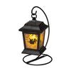 Takasho Solar Light Outdoor Alice Silhouette Lantern Black Garden Light Outdoor Indirect Lighting Waterproof Alice in Wonderland Resin/Glass/Steel TA-