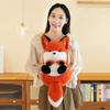 Cute Pet Fat Xixi Plush Toy Wedding Throw Powder Rabbit Doll Groundhog Home Decoration Fox Pillow