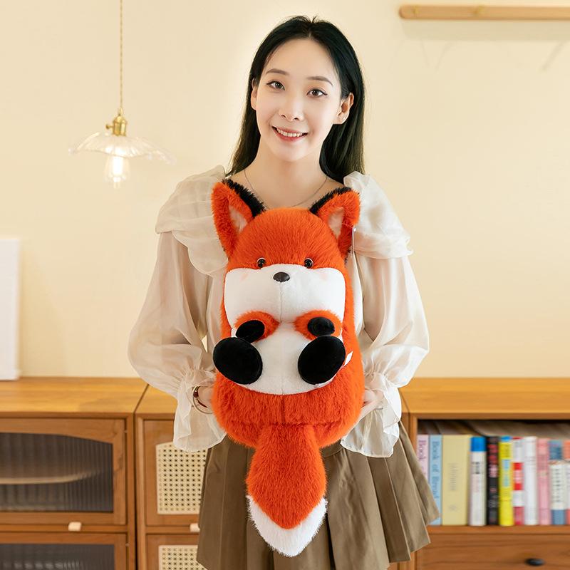 Cute Pet Fat Xixi Plush Toy Wedding Throw Powder Rabbit Doll Groundhog Home Decoration Fox Pillow