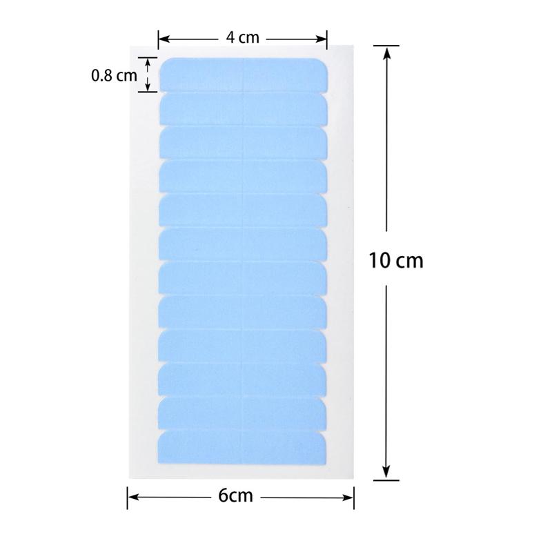 Hair System Double Sided Tape Invisible Adhesive Tape for Lace Front Wig Toupee Hair Extension Tape 5/10 Sheets