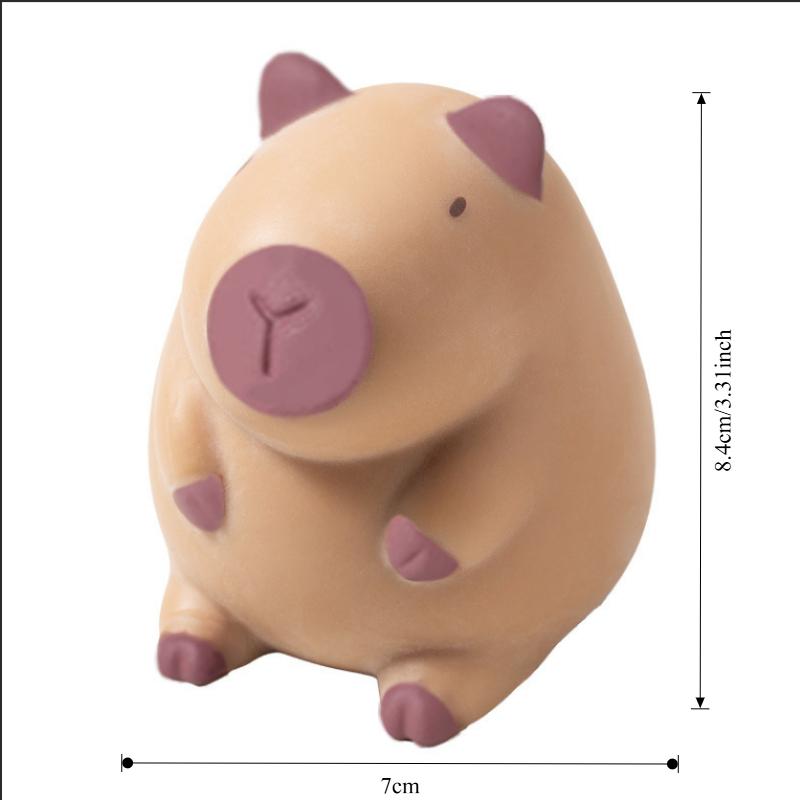 Capybara Slow Rising Squishy Kawaii Squishy Fidget Toy Stress Relief Squeeze Toy For Kids Adults Gift