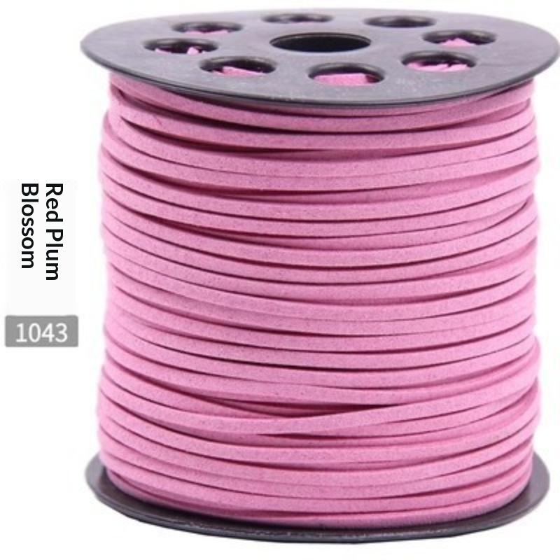82Meters Suede Rope Leather Cords Woven Cord Wire Necklace Bracelet Diy Handmade Jewelry Decoration Accessories