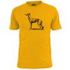 Herren Saluki Hund Skizze T-Shirt Windhund Köter Haustier