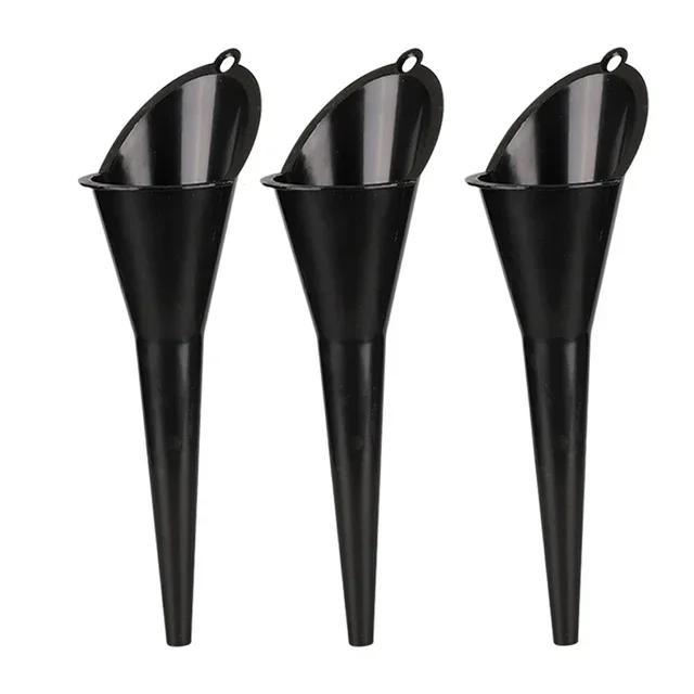 Car Long Mouth Oil Funnel Anti-splash Gasoline Oil Fuel Filling Tools Engine Funnel Motorcycle Refueling Car Accessories