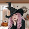 Gorgeous Witch Hat Widget Vintage Girls Hat Gothicism Wizard Hat Carnivals Hat for Costume Lovers