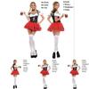 Hochwertiges Oktoberfest Bier Kellnerin Dirndl Outfit Ideal für Themenpartys