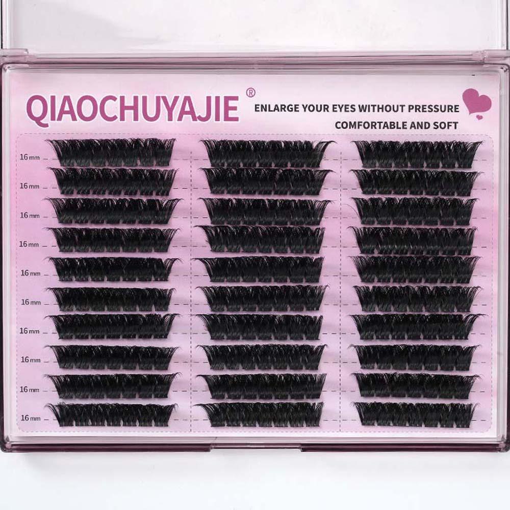 

Segmented L Curl False Eyelashes Segmented Eyelashes Bundles Eyelash Extension D-16mm