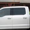 4x Gloss Black Door Pillar Posts Cover Trim For 2015-2021 Ford F-150 with Keypad