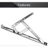 Casement Window Interlock Stainless Steel Friction Hinge 10" Long (Pack of 2) 25-26