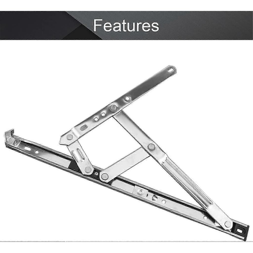 Casement Window Interlock Stainless Steel Friction Hinge 10" Long (Pack of 2) 25-26