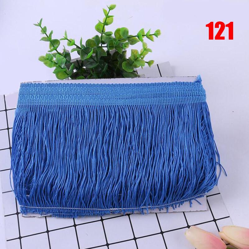 10 metrů latinská třásňová krajka makramé 15cm krajková ozdoba třáseň rayon DIY samba taneční šaty jevištní oděv šicí doplněk