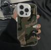 Luxury Green Camouflage Pattern Phone Case For Xiaomi Redmi 15 15C 14C 13C 12C 13 12 10 A1 A2 A3 A5 9T 9A K60 4G 5G Anti Cover
