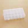 18 Grid Jewelry Earrings Storage Box Detachable Desktop Stationery Storage Supply Dustproof Nail Accessories Classification Box