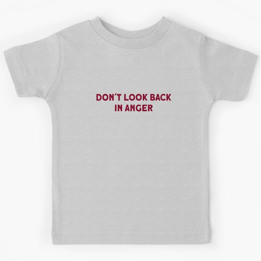 Don′t Look Back in Anger 2, burgundy Kids T-Shirt 130