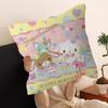 Cartoon Cute S-Sugarbunnies Cushion Cover Car Throw Pillow Case For Sofa Car Christmas Gift 40x40cm 45x45cm
