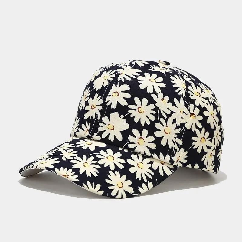 

LDSLYJR Четыре сезона Полиэстер Принт Кепка Бейсболка Регулируемая Наружная Snapback Кепки для Мужчин и Женщин 180 чёрный