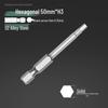 Alloy Steel Magnetic Hexagon Electric & Air Screwdriver Bit Set