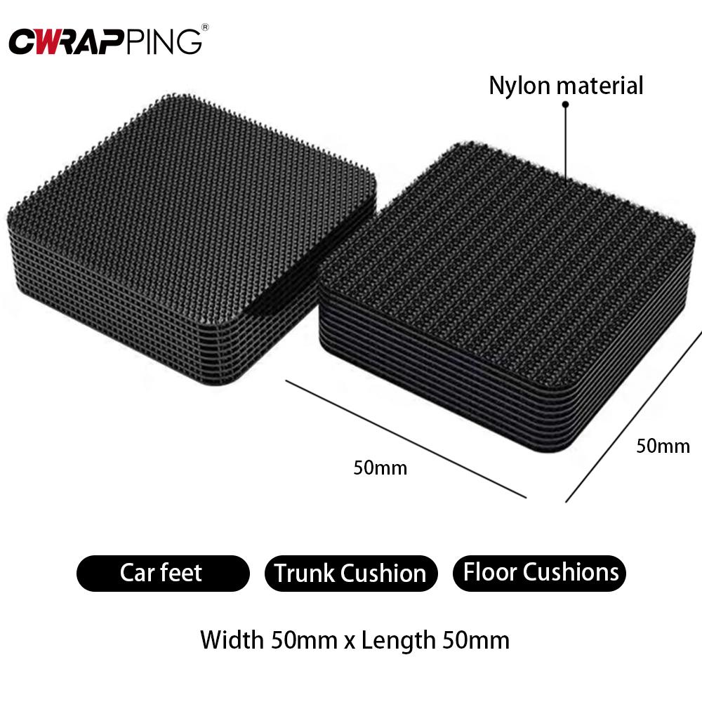 Car Carpet Tape Universal Floor Mat Clip Fixing Bracket Grip Universal Self-Adhesive Fastener Sticker Car Floor Mat Fixing