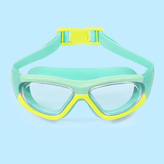 Kids Swim Goggles Adjustable Soft Silicone Clear View Pool Goggles for Sandbeach