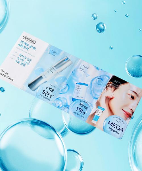 The Face Shop Alltimate Hyalu Glow Up 3-Step Kit FREE