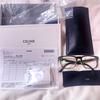 Used CELINE Date glasses Glasses Tortoiseshell Prescription Replaced Price reduced